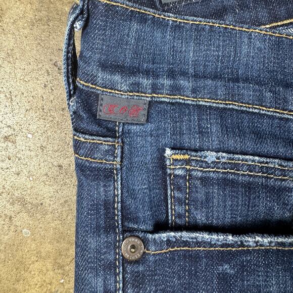 Citizens of Humanity Dita Jeans Womens 27 Petite Bootcut Leg Dark Wash USA - Picture 3 of 15